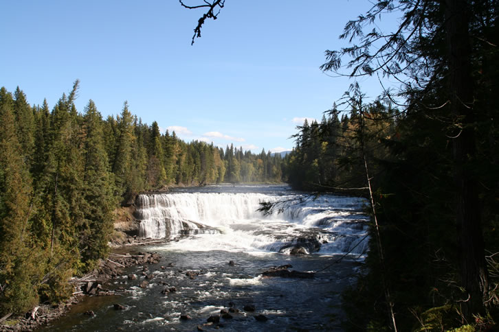 Dawson Falls im Wells Gray Park